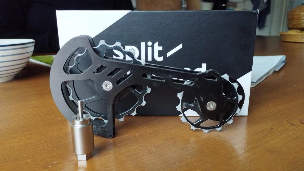 Split Second Ceramische Derailleurkooi SRAM Force/Red 12-S, Fietsen en Brommers, Fietsonderdelen, Gebruikt, Split second, Ophalen of Verzenden