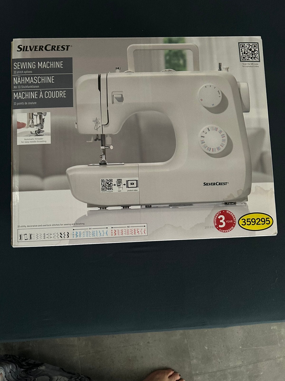 Naaimachine nooit gebruikt, Ophalen, Zo goed als nieuw, Naaimachine, Overige merken