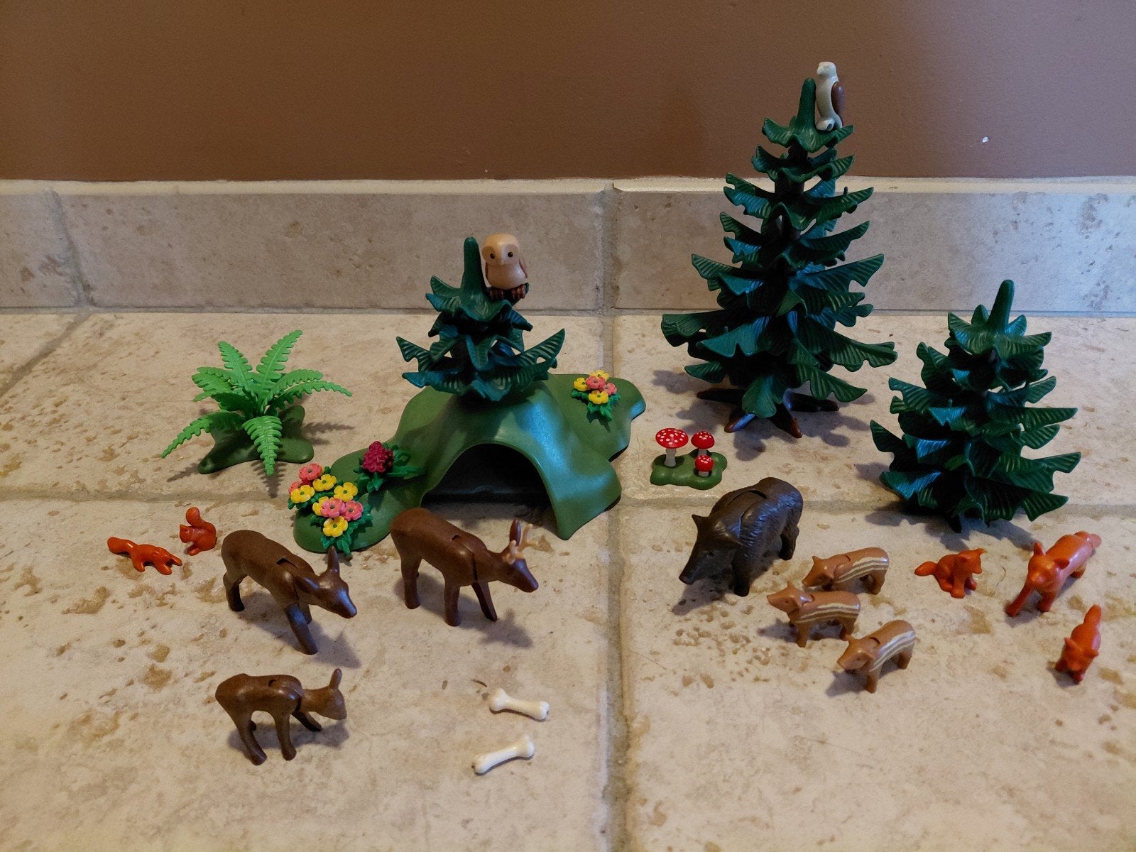 playmobil 3006 bosdieren, Ophalen of Verzenden, Zo goed als nieuw