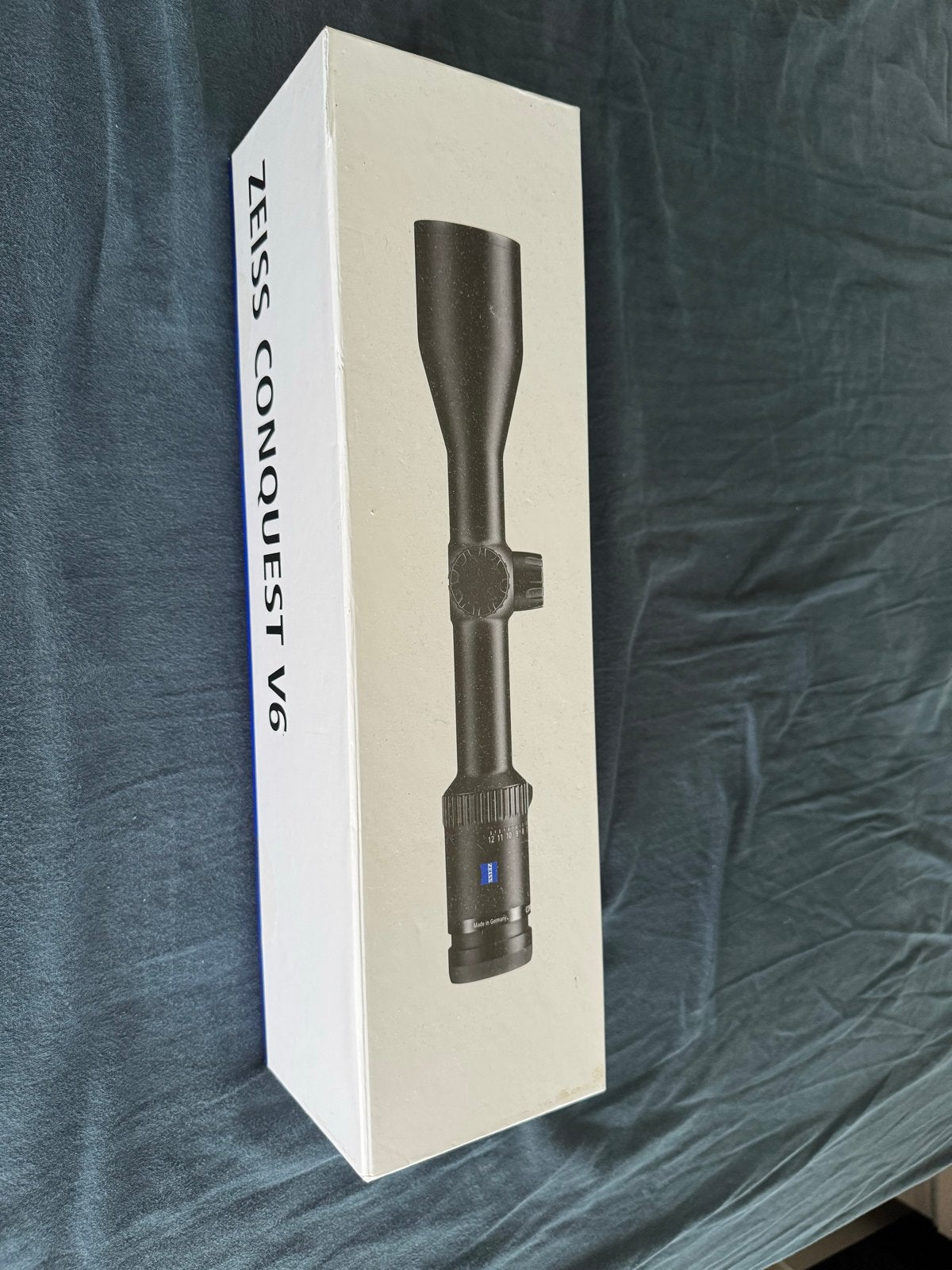 Zeiss Conquest V6 2.5-15x56 richtkijker met Blaser montage, Ophalen, Zo goed als nieuw, Met hoes of tas, 12 tot 20x