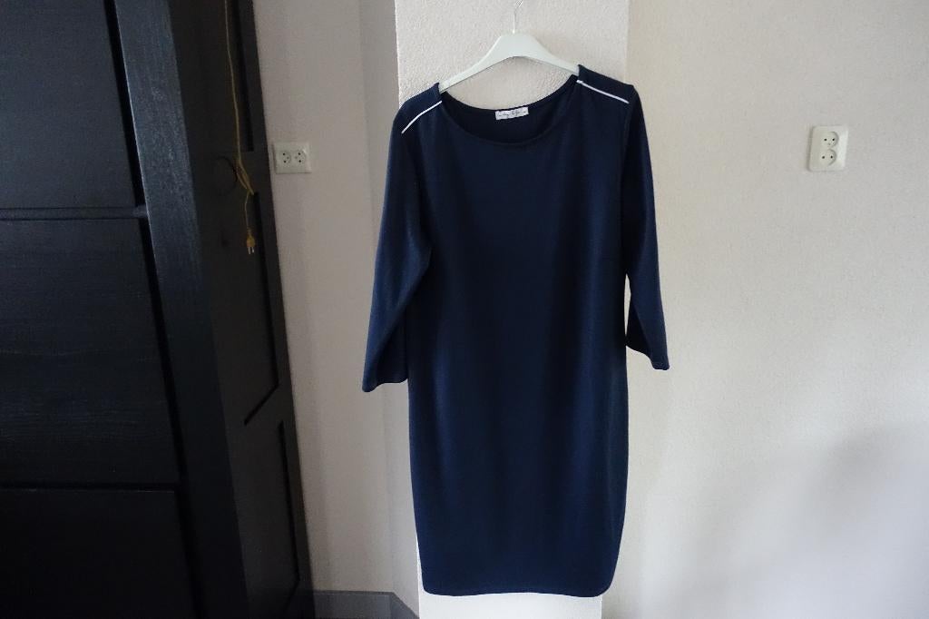 City Life   jurk.   Maat  L, Kleding | Dames, Maat 38/40 (M), City Life, Blauw, Ophalen of Verzenden