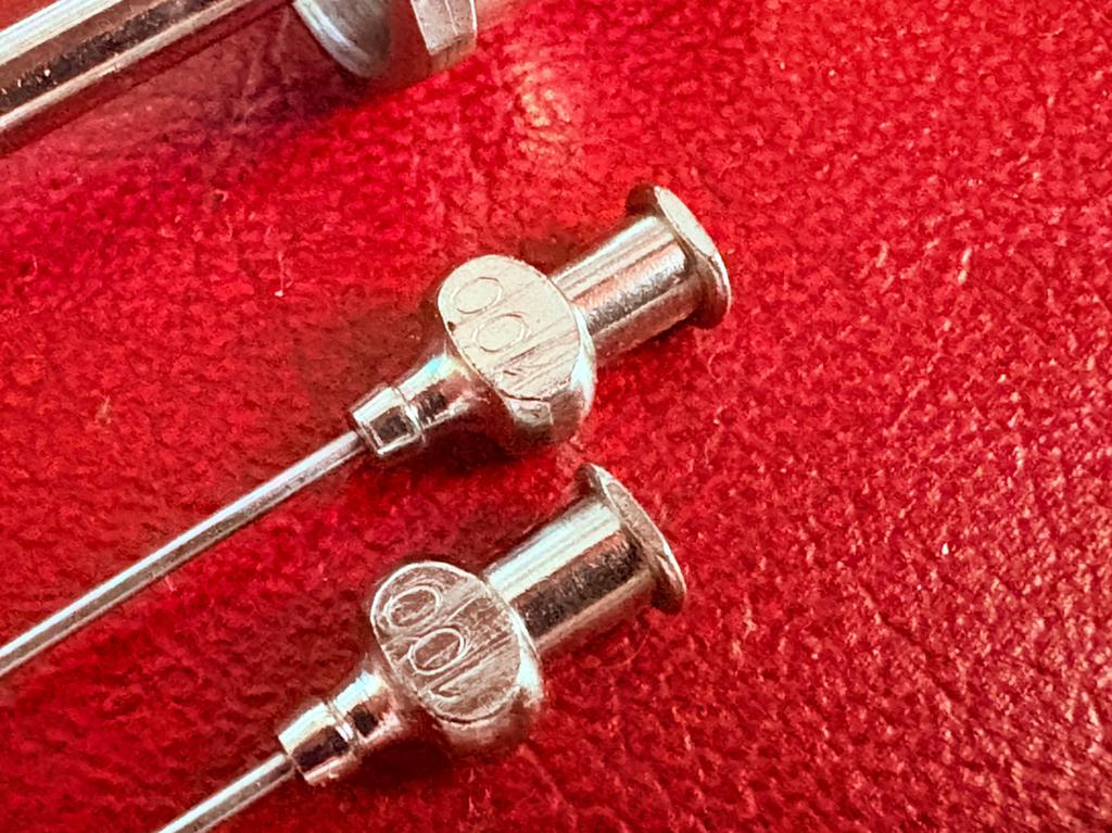 Zeldzame Antieke Henke Injectiespuit 1ml – Complete PTT Set, Ophalen of Verzenden