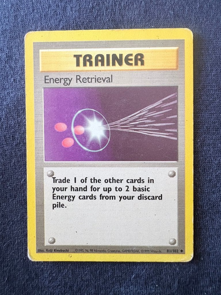 Energy Retrieval - Base 81/102 - Good, Ophalen of Verzenden, Nieuw