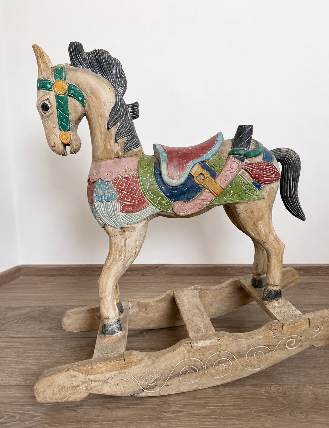 Decoratie hobbelpaard, Antiek en Kunst, Curiosa en Brocante, Ophalen