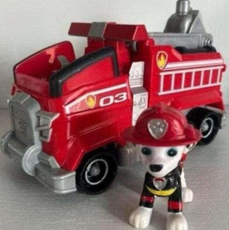 Brandweer auto van marshall, paw patrol!, Ophalen of Verzenden, Gebruikt