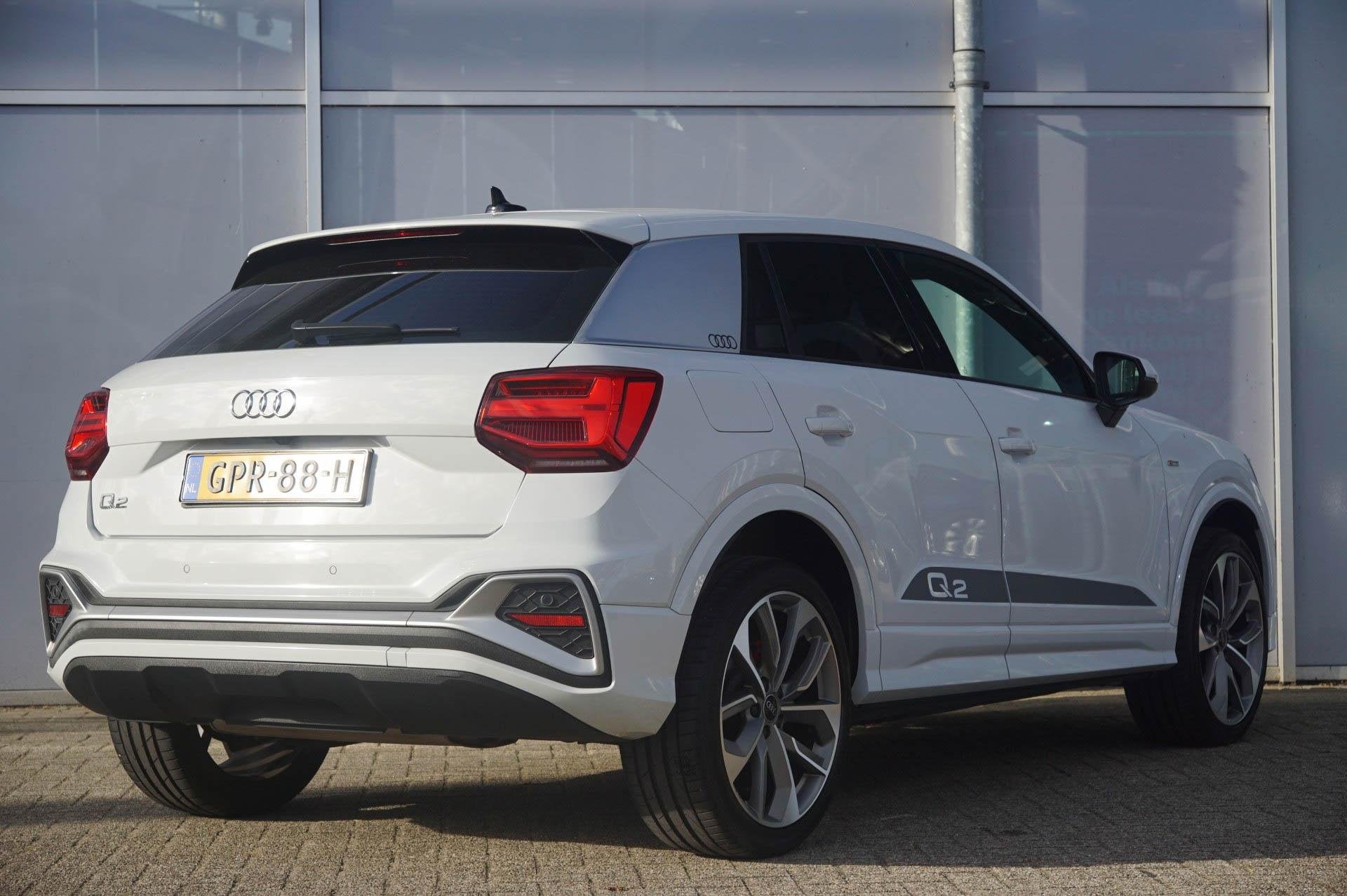 Audi Q2 35 TFSI 150pk S-tronic Edition One | Panoramadak | C, Auto's, Stof, 4 cilinders, 150 pk, Wit