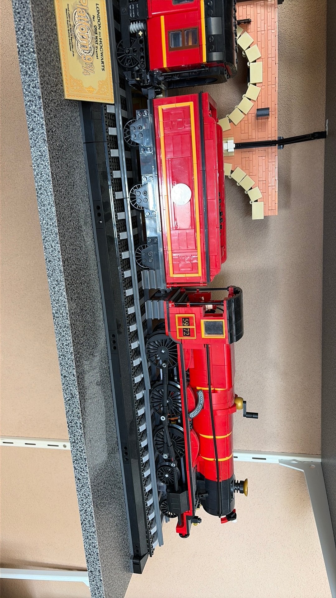 Lego Hogwarts trein, Ophalen, Gebruikt