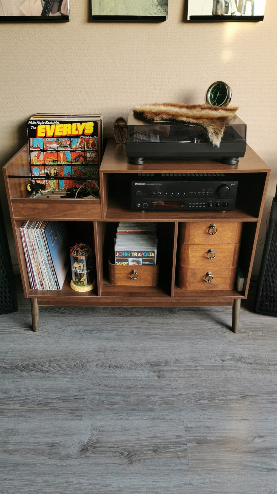 Platenspeler meubel, Ophalen, Gebruikt, Retro