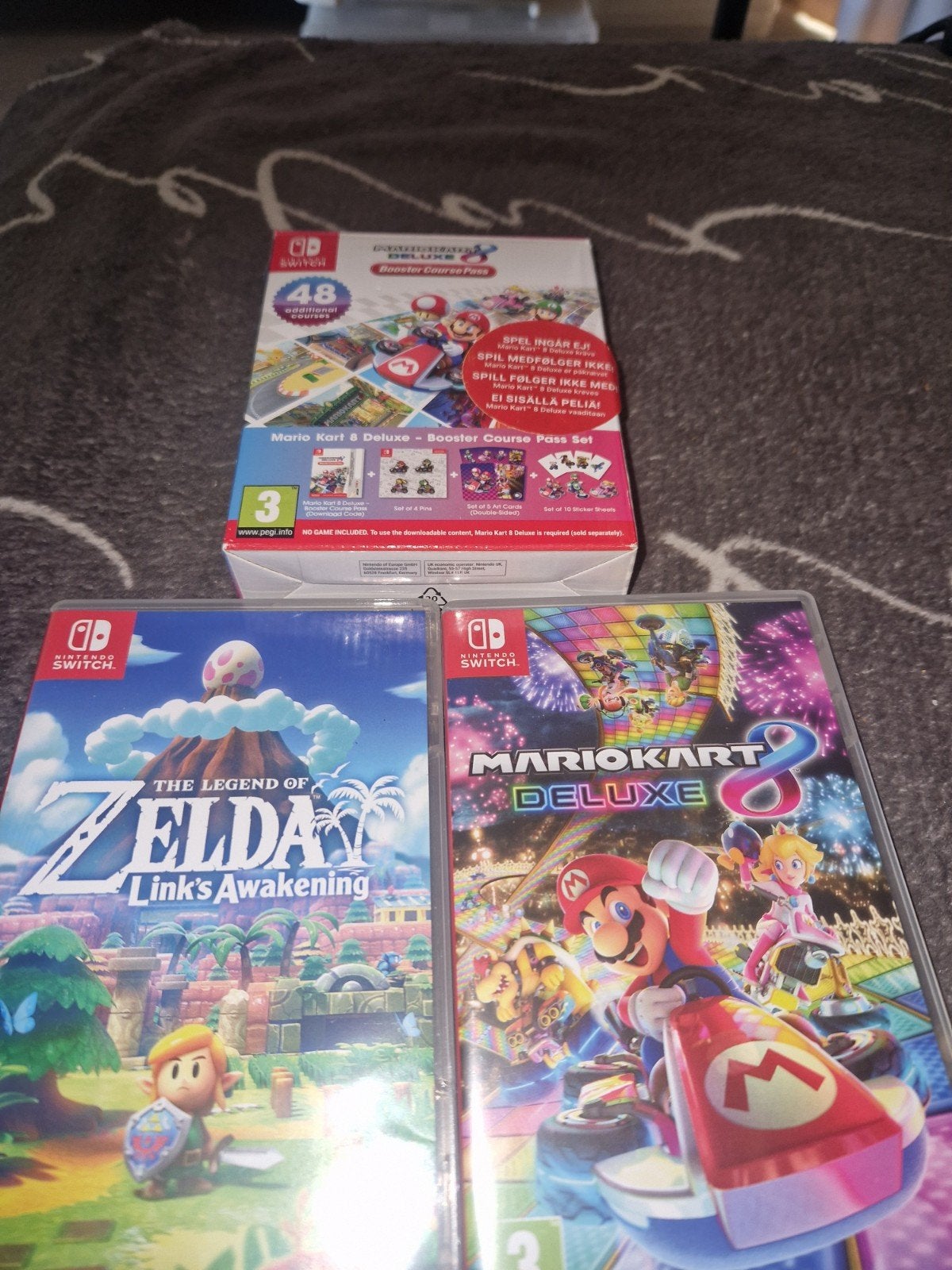 switch games, Ophalen, Racen en Vliegen, Zo goed als nieuw, 3 spelers of meer