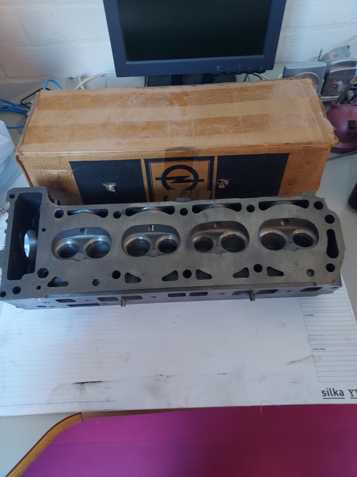 Te koop nieuwe Cih opel cilinderkop, Auto-onderdelen, Ophalen, Nieuw, Opel