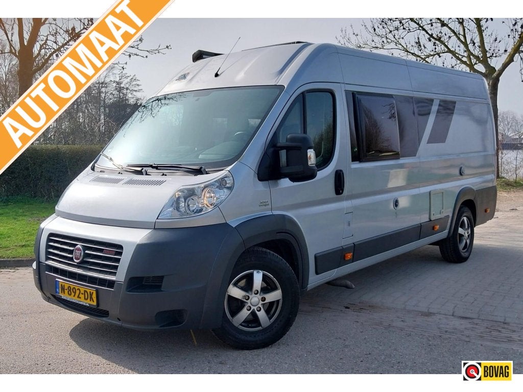 Prachtige Pilote 3.0 liter 180pk, lengtebedden en kastruimte, Caravans en Kamperen, Buscamper of Camperbus, Fiat, Pilote, Bedrijf