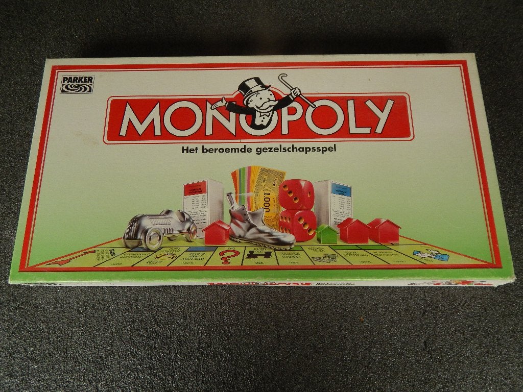 Monopoly, Vijf spelers of meer, Ophalen of Verzenden, Gebruikt, Parker