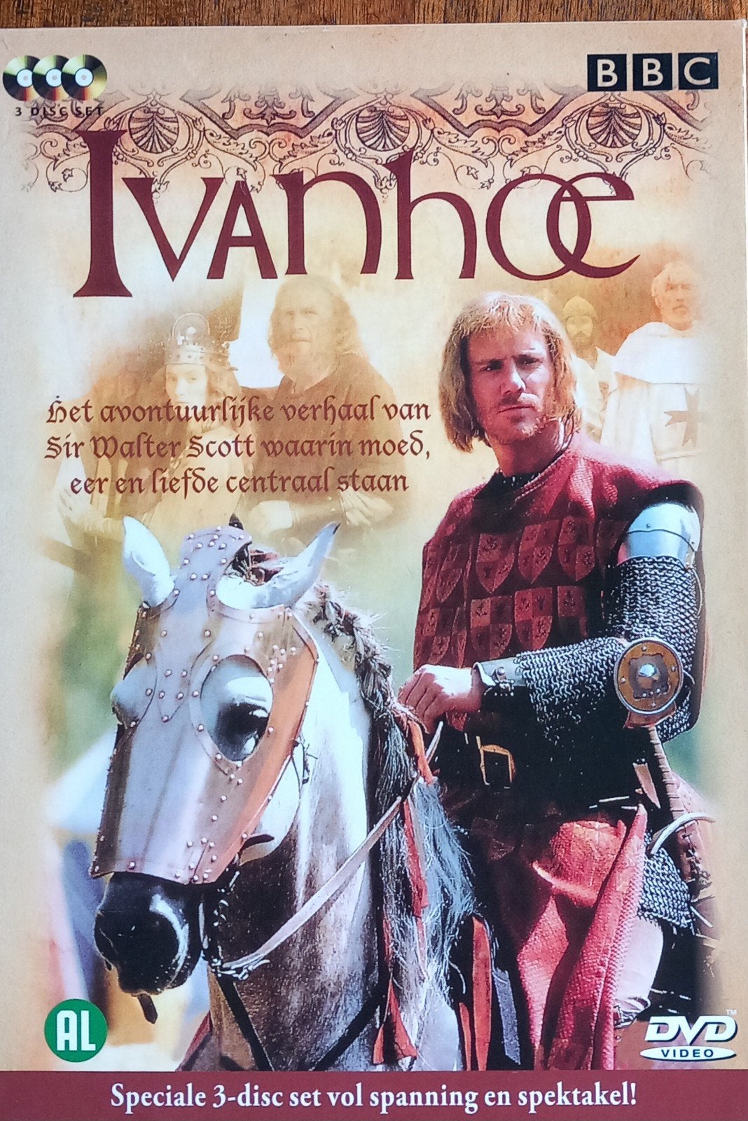 Ivanhoe BBC Productie Jaren '70 - Complete Serie DVD, Alle leeftijden, Nederlands, Ophalen of Verzenden, Actie en Avontuur