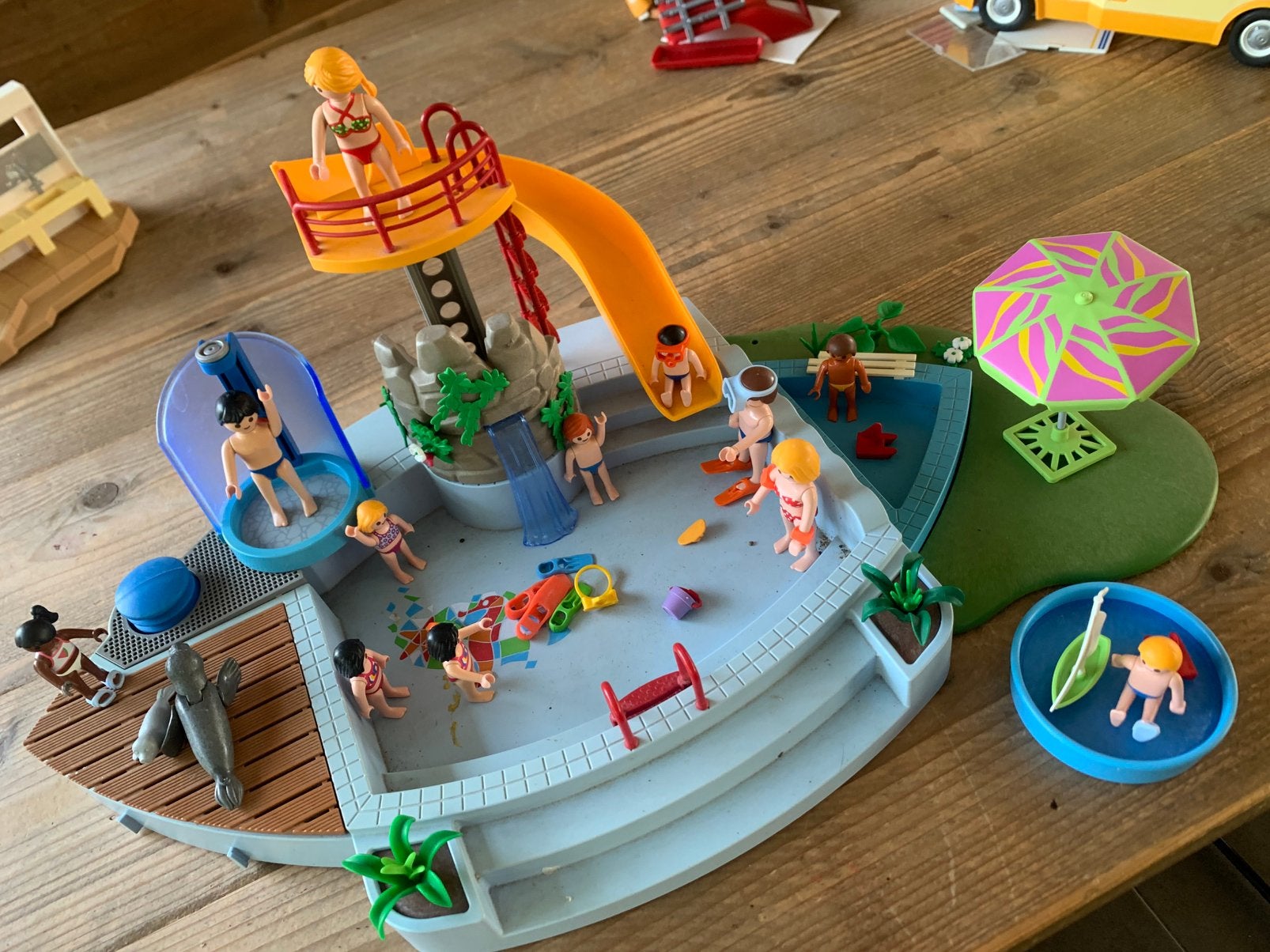 Playmobil zwembad, Ophalen of Verzenden, Gebruikt, Los playmobil