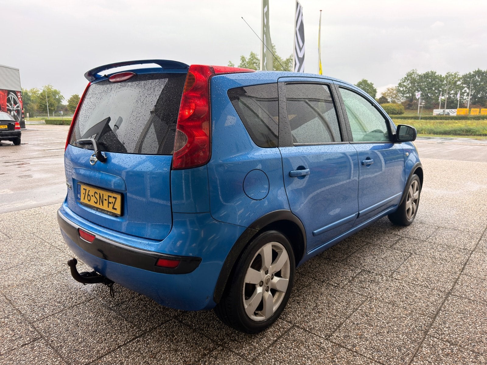 Nissan Note € 1350,-1.6 First Note Airco+Trekhaak+Apk 2027, Auto's, Voorwielaandrijving, Gebruikt, 4 cilinders, Blauw