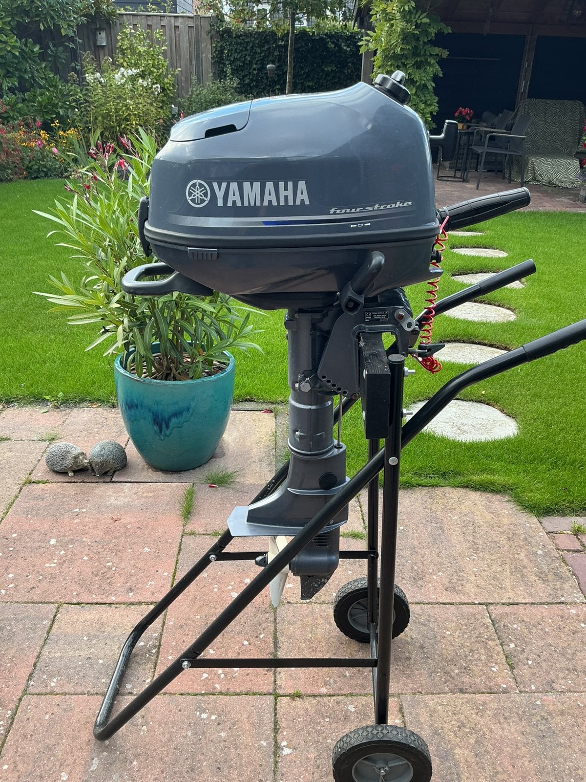 Yamaha 4 pk, Ophalen, Zo goed als nieuw, Benzine, 5 tot 10 pk