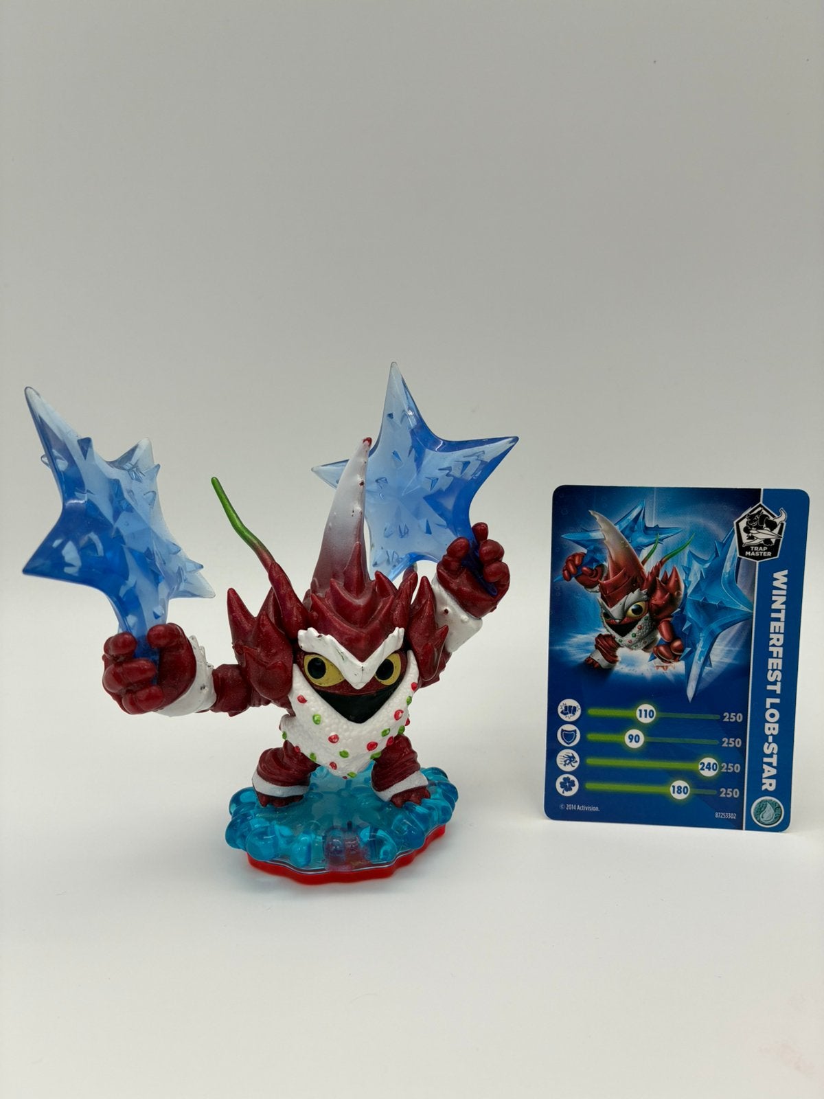 Skylanders Trap Team Winterfest Lob-Star met kaartje, Avontuur en Actie, Niet van toepassing – tweedehands product van vóór 13-12-2024