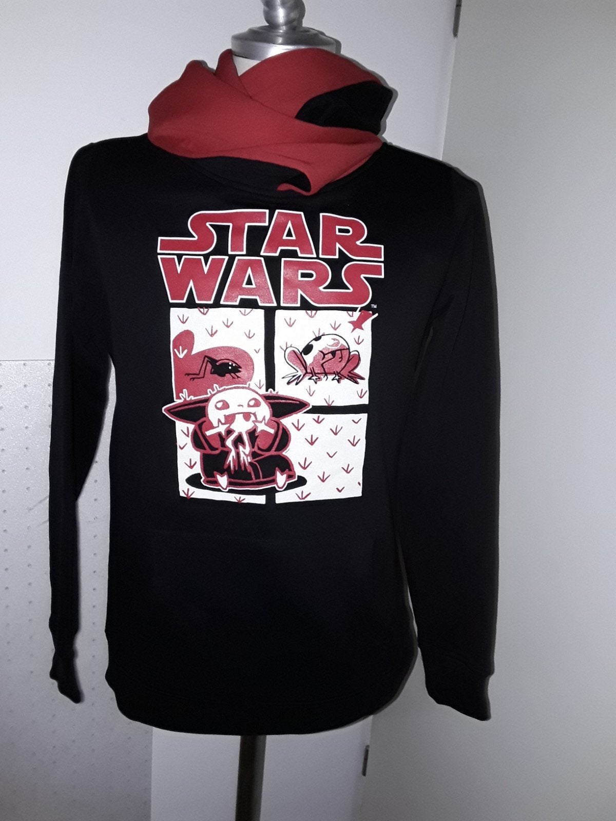 Zwarte Star Wars hoodie mt L, Kleding | Heren, Maat 52/54 (L), Zwart, Ophalen of Verzenden, Zo goed als nieuw