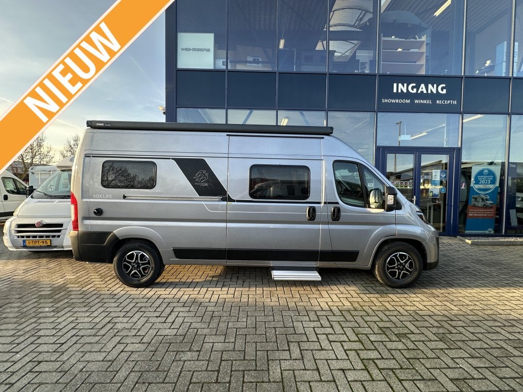 Knaus Boxlife 600 ME GRATIS AUTOMAAT, Caravans en Kamperen, Campers, Bedrijf, tot en met 2, Buscamper of Camperbus, Knaus, Fiat