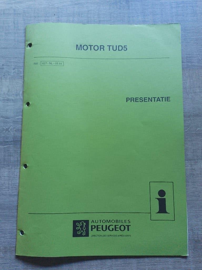 Peugeot 106 dealer werkplaatsboek TUD 5 diesel motor, Ophalen of Verzenden, Gelezen, Peugeot