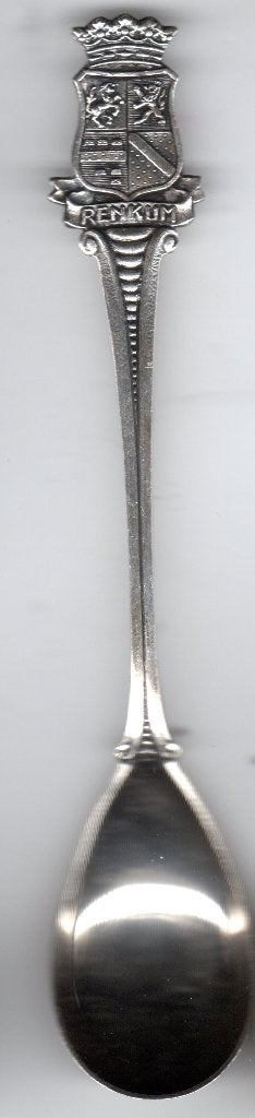 LEPELTJE WAPEN RENKUM KROON, Ophalen of Verzenden