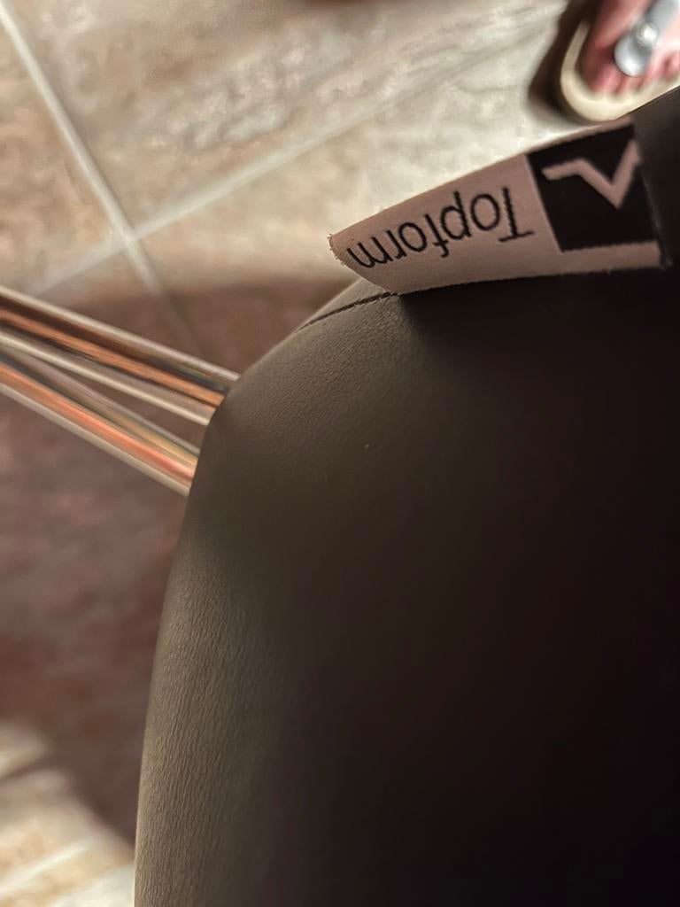 Design stoel, Ophalen, Topvorm, Gebruikt, Zwart