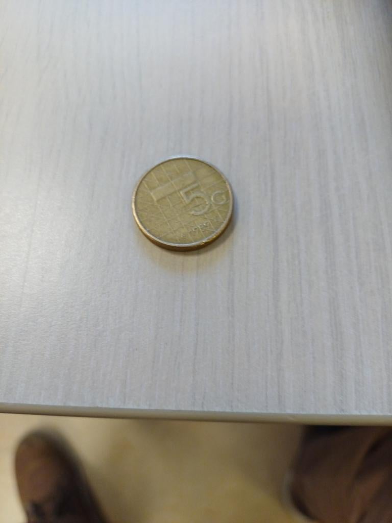 5 Gulden munt Koningin Beatrix 1989, Ophalen of Verzenden, Koningin Beatrix, 5 gulden, Losse munt