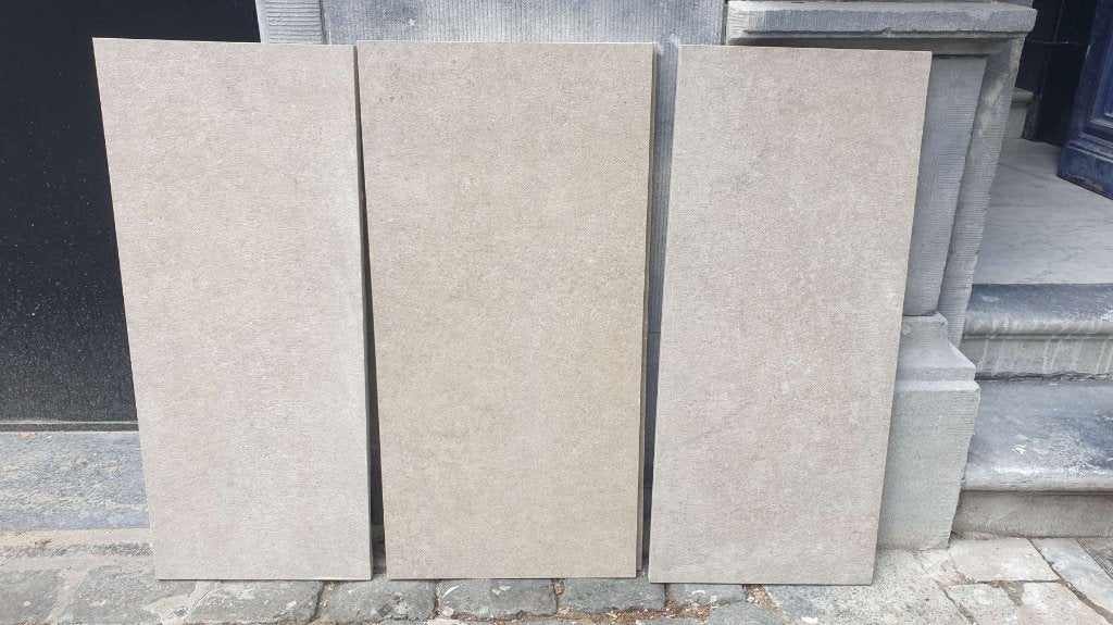 6 tegels Cotto D'este Pura Sand hammered 20mm, 1,93m2 totaal, Ophalen of Verzenden, Nieuw, Keramiek, Terrastegels