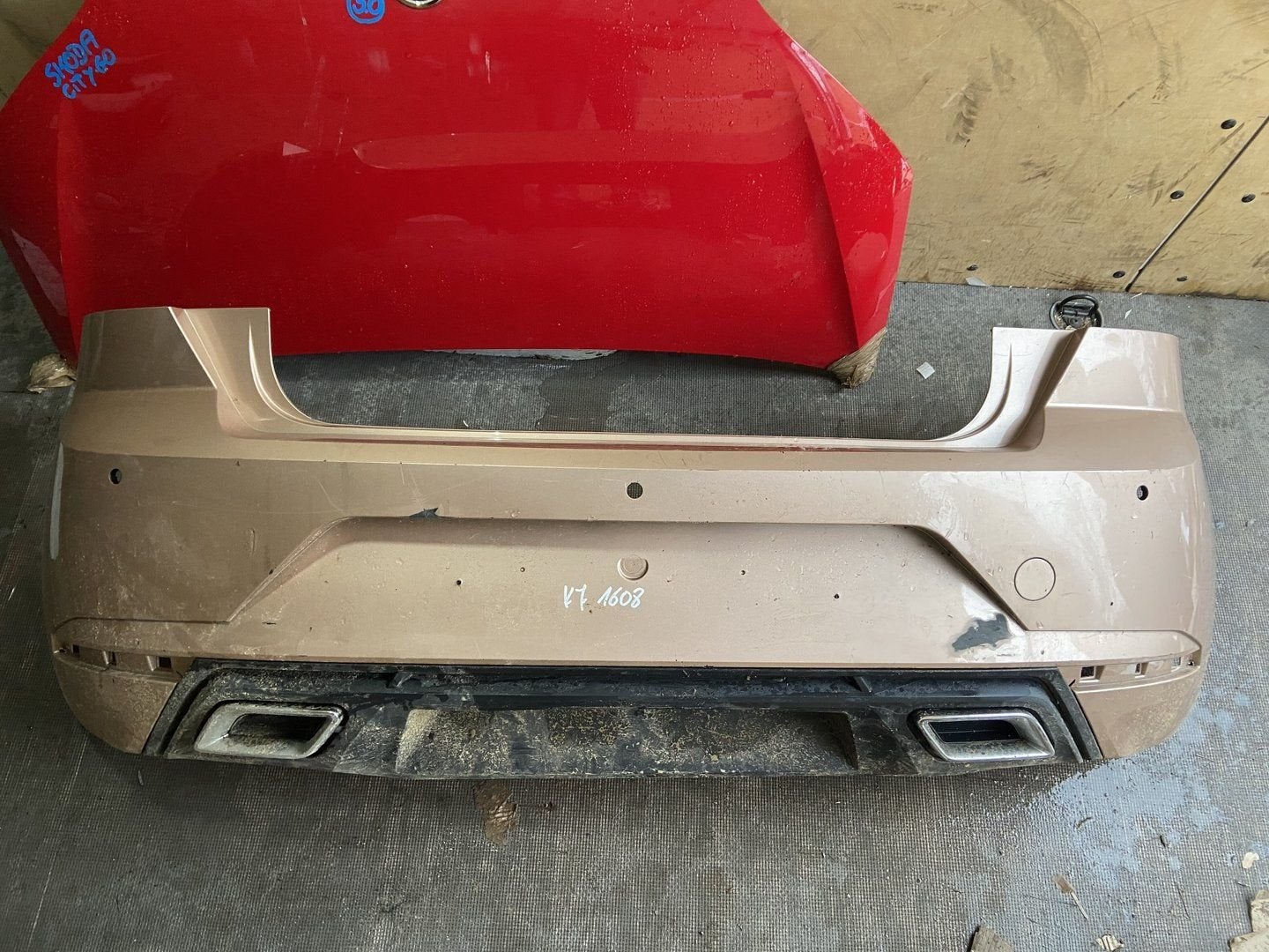 Seat Ibiza 6F FR achterbumper, Auto-onderdelen, Gebruikt, -, -, Ophalen of Verzenden