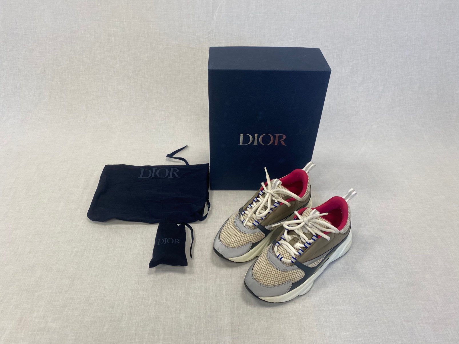 Dior B22 Beige/Grey Size 42, Verzenden, ., Wit, .