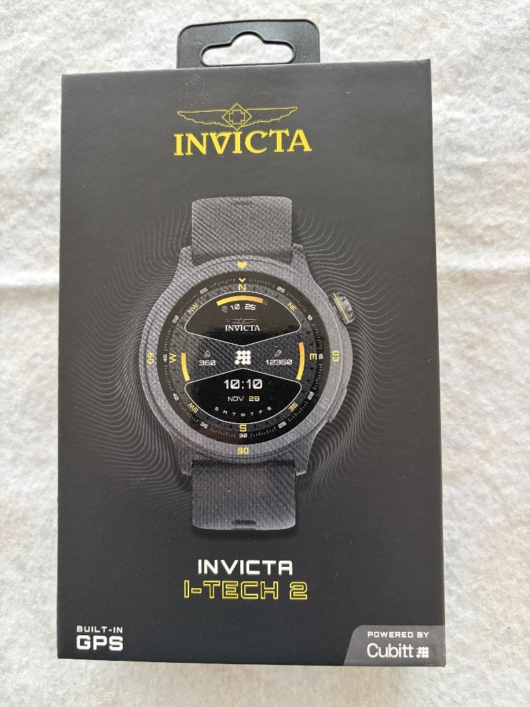 Smartwatch Invicta, Sieraden, Tassen en Uiterlijk, Horloges | Heren, Nieuw, Polshorloge, Overige merken, Overige materialen, Kunststof