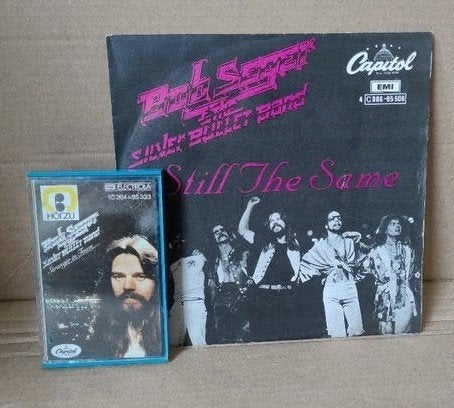 muziek cassette + vinyl single Bob Seger, Silver Bullit Band, Gebruikt, 1 bandje, Ophalen of Verzenden, Origineel