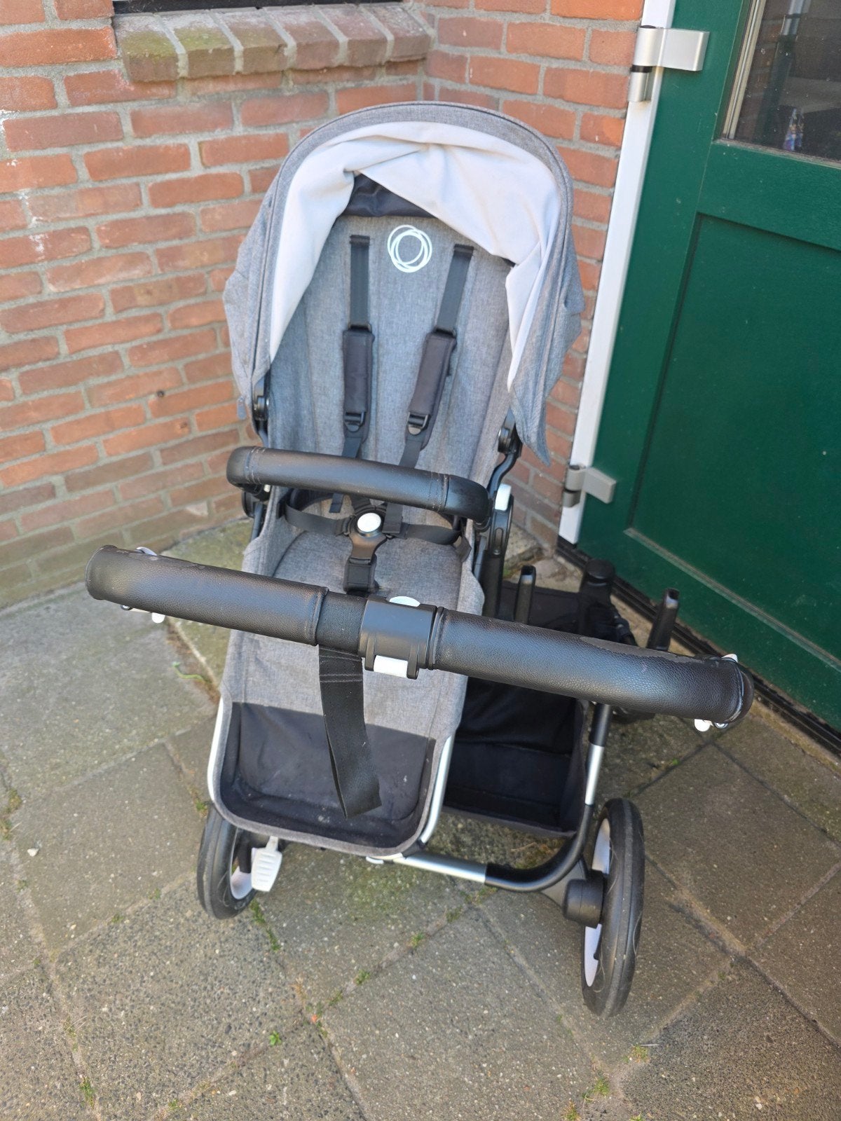 Bugaboo donkey 3 Grey melange, Ophalen, Gebruikt, Bugaboo, Luchtbanden