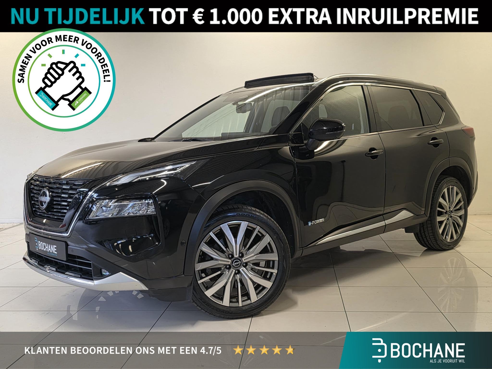 Nissan X-Trail 1.5 e-4orce Tekna Plus 4WD 7p. | Panoramadak