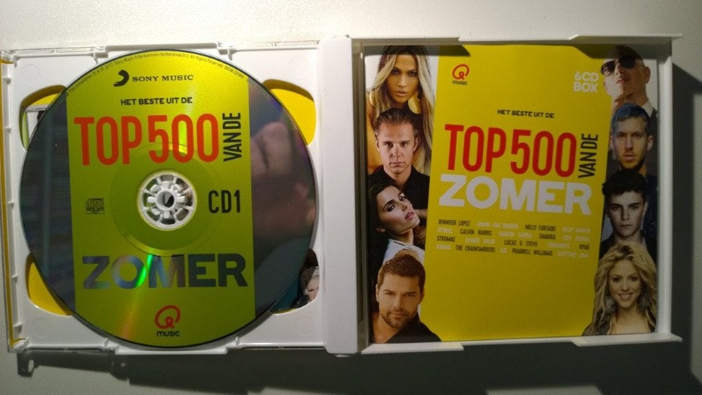 Het Beste Uit De Top 500 Van De Zomer 2017 (6 CD), Ophalen of Verzenden, Zo goed als nieuw, Pop, Boxset