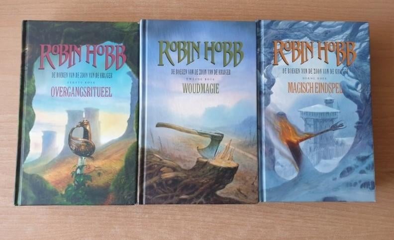 Robin Hobb - De Boeken van de Zoon van de Krijger (HC), Boeken, Fantasy, Gelezen, Ophalen of Verzenden