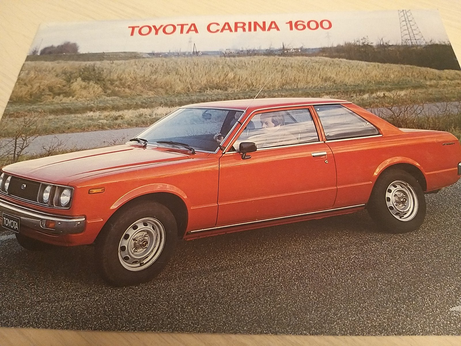 1977 Nederlands Toyota Carina folder óók de Carina stationca, Ophalen of Verzenden, Zo goed als nieuw, Toyota