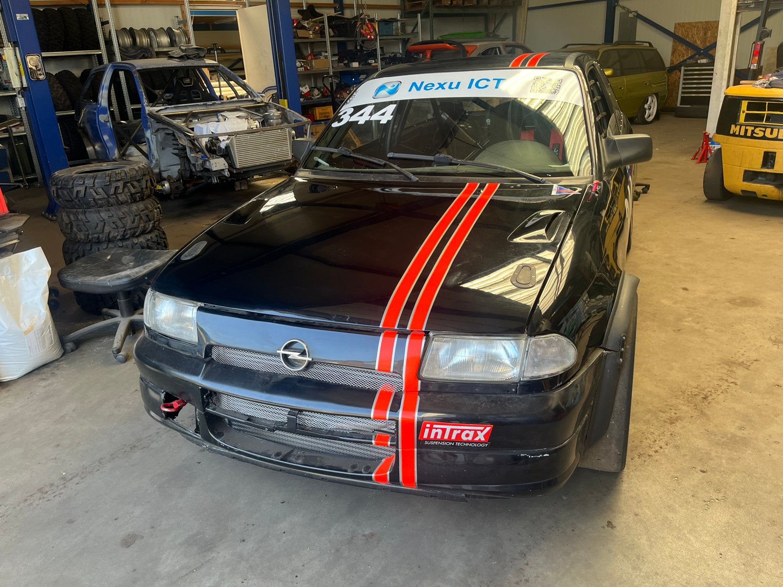 Circuit auto Opel astra f gsi met CDL motor dsg race klaar, Auto diversen, Raceauto's