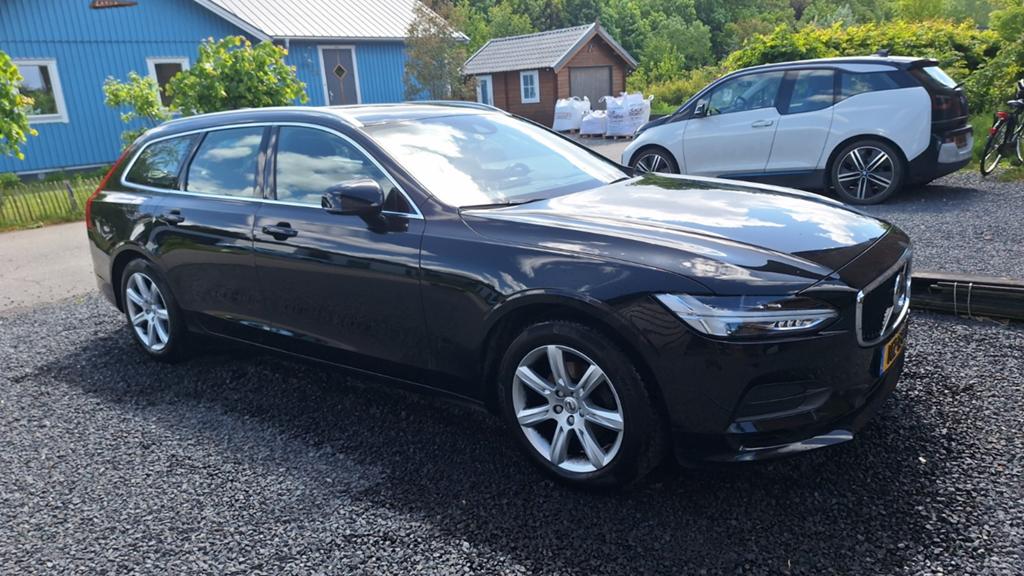 Volvo V90 D3 110KW 2017 Zwart, Auto's, Volvo, Particulier, V90, ABS, Achteruitrijcamera, Adaptive Cruise Control, Airbags, Airconditioning