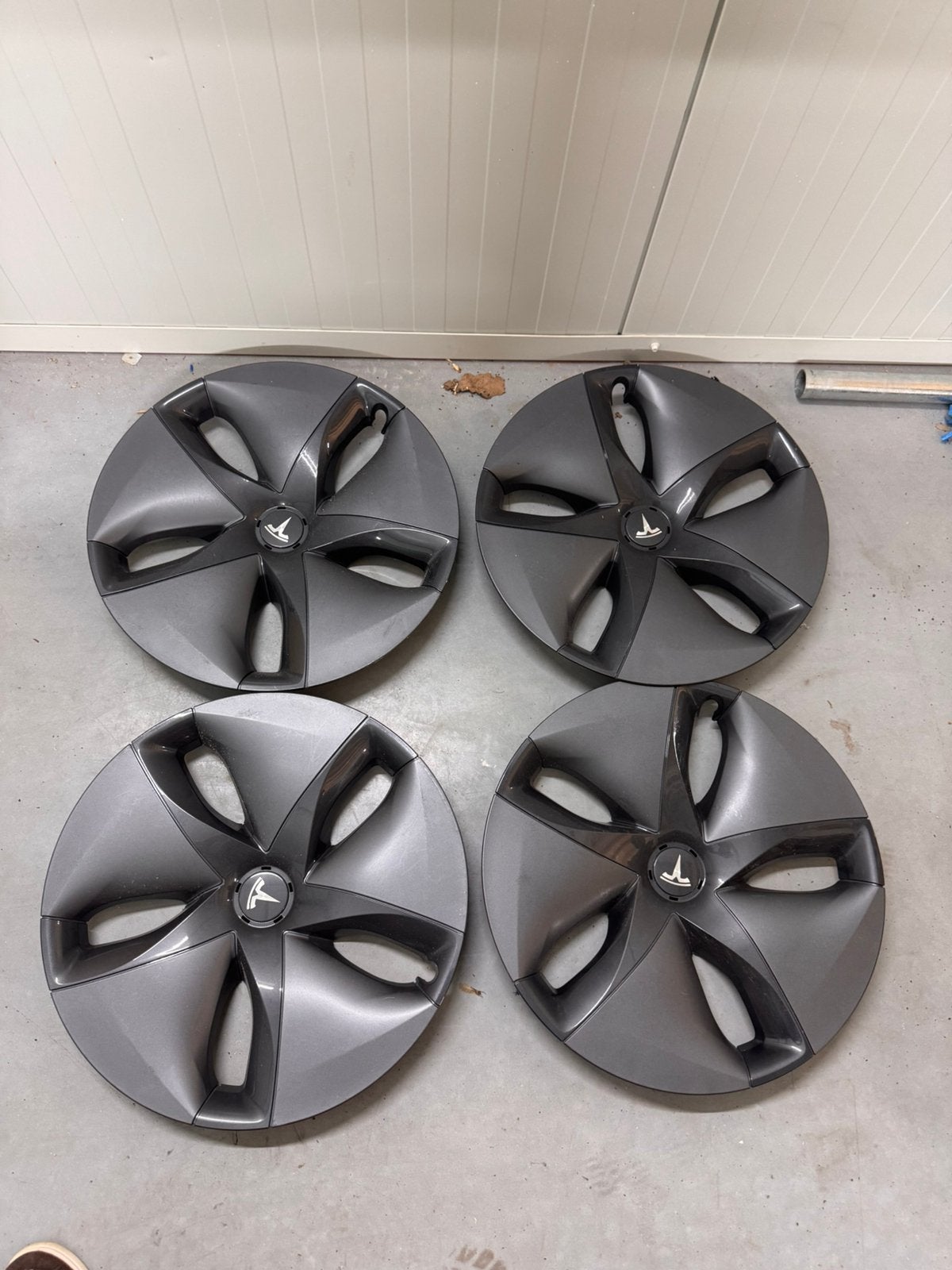Originele Tesla Model 3 Aero wieldoppen, Ophalen of Verzenden, Zo goed als nieuw