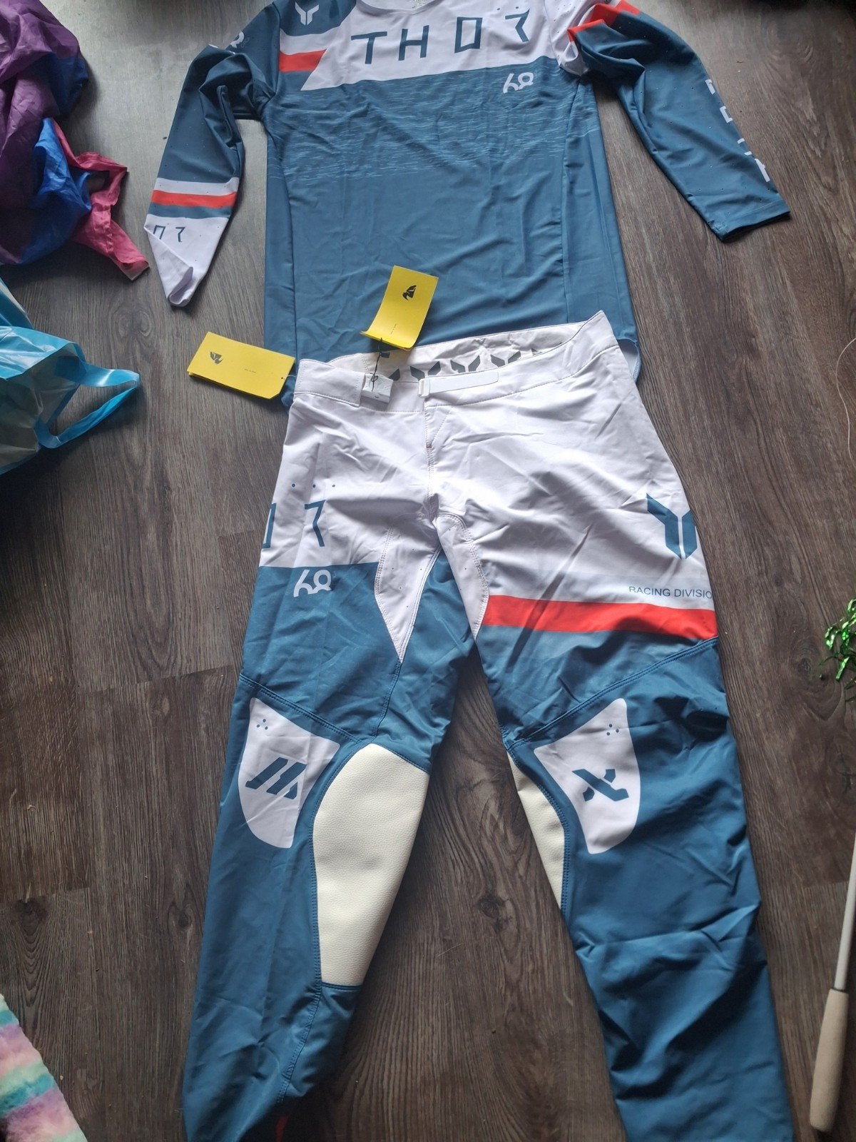 Thor Pulse Crosskleding Set - Nieuw met labels, Maat 52/54 (L), Blauw, Overige typen, Thor