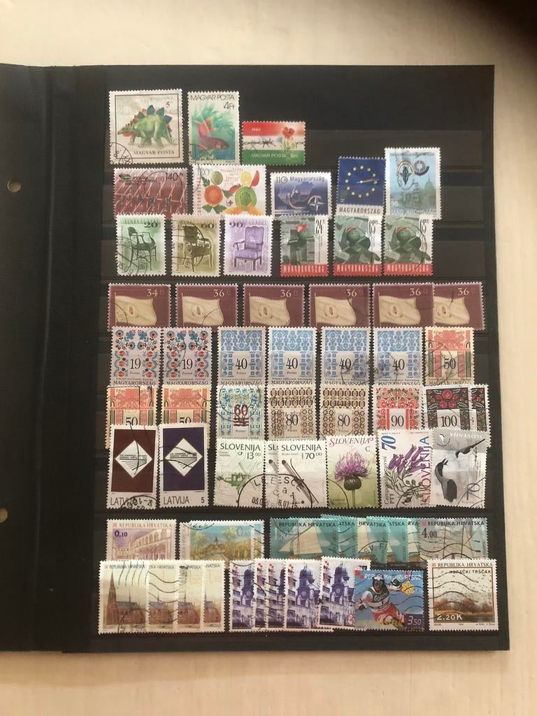 Postzegels buitenland o.a Mayer  Posta, CCCP e.a., Ophalen of Verzenden, Gestempeld