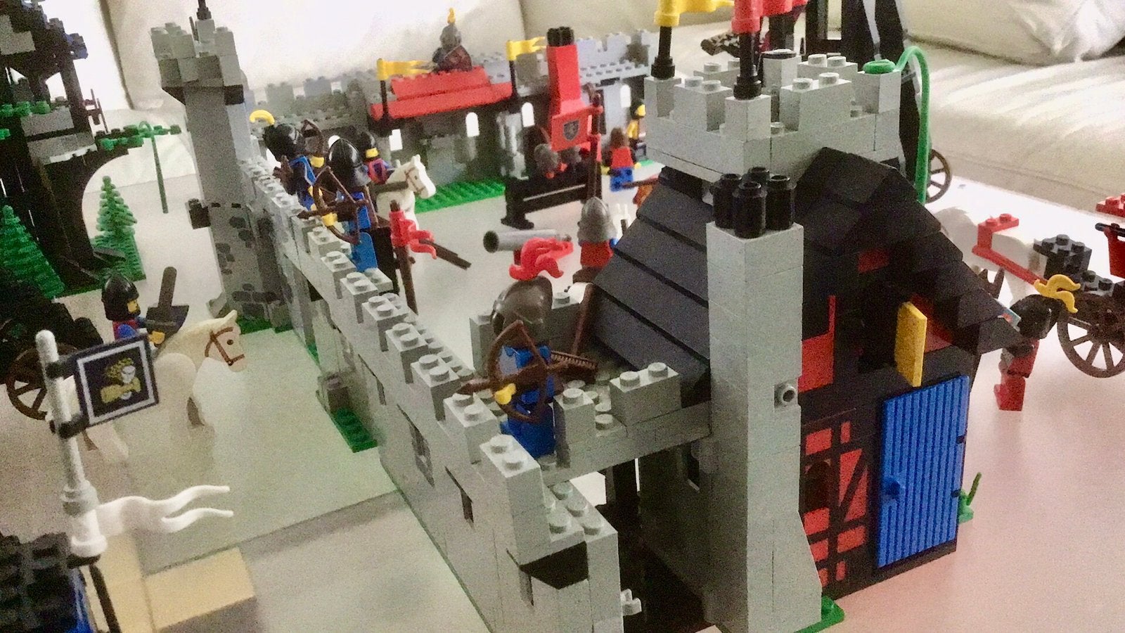 18 iconische sets Ridderlego kastelen Legoland jaren 80, Ophalen, Gebruikt, LEGOLAND, Complete set