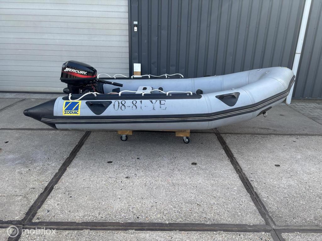 Zodiac MK1 rubberboot / 8 pk mercury, Watersport en Boten, Rubberboten, Zodiac, Overige brandstoffen