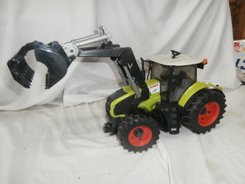 Bruder Claas Axion 950 Trekker met Voorlader, Ophalen, Gebruikt