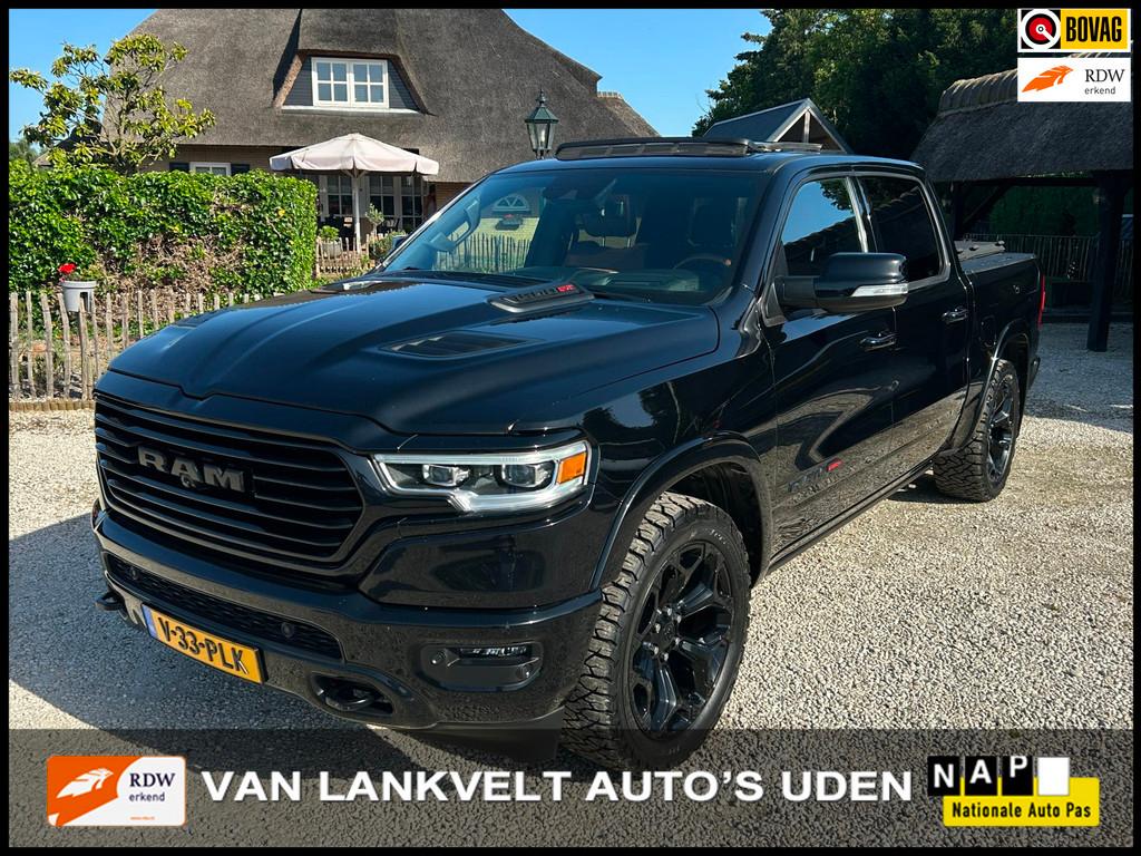 Dodge DODGE RAM 1500 E-TORQUE Hemi 5.7 Longhorn, Auto's, Bestelauto's, Automaat, Gebruikt, 5654 cc, Zwart
