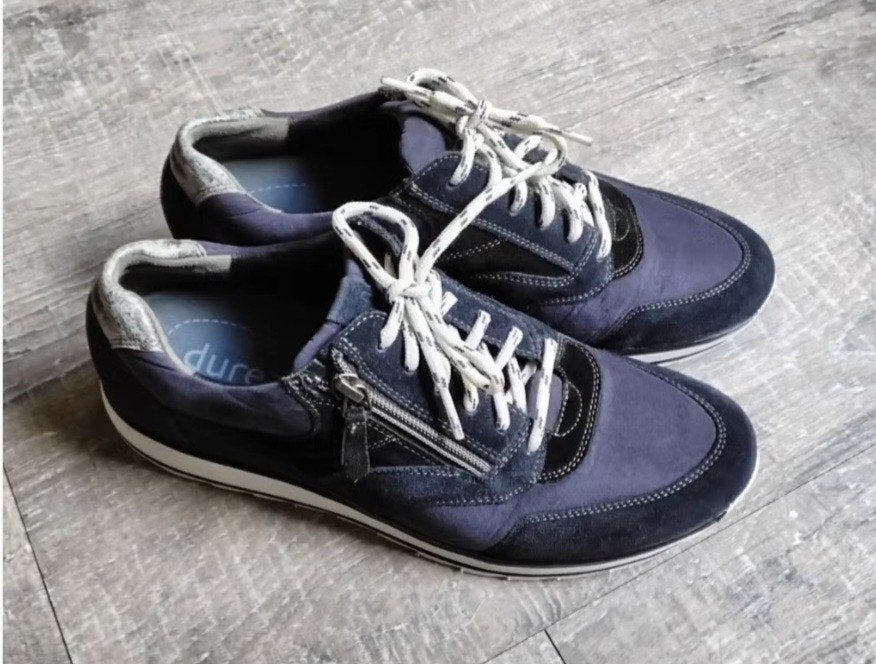 Durea sneakers maat 41 (7,5), Ophalen, Durea, Blauw, Sneakers of Gympen