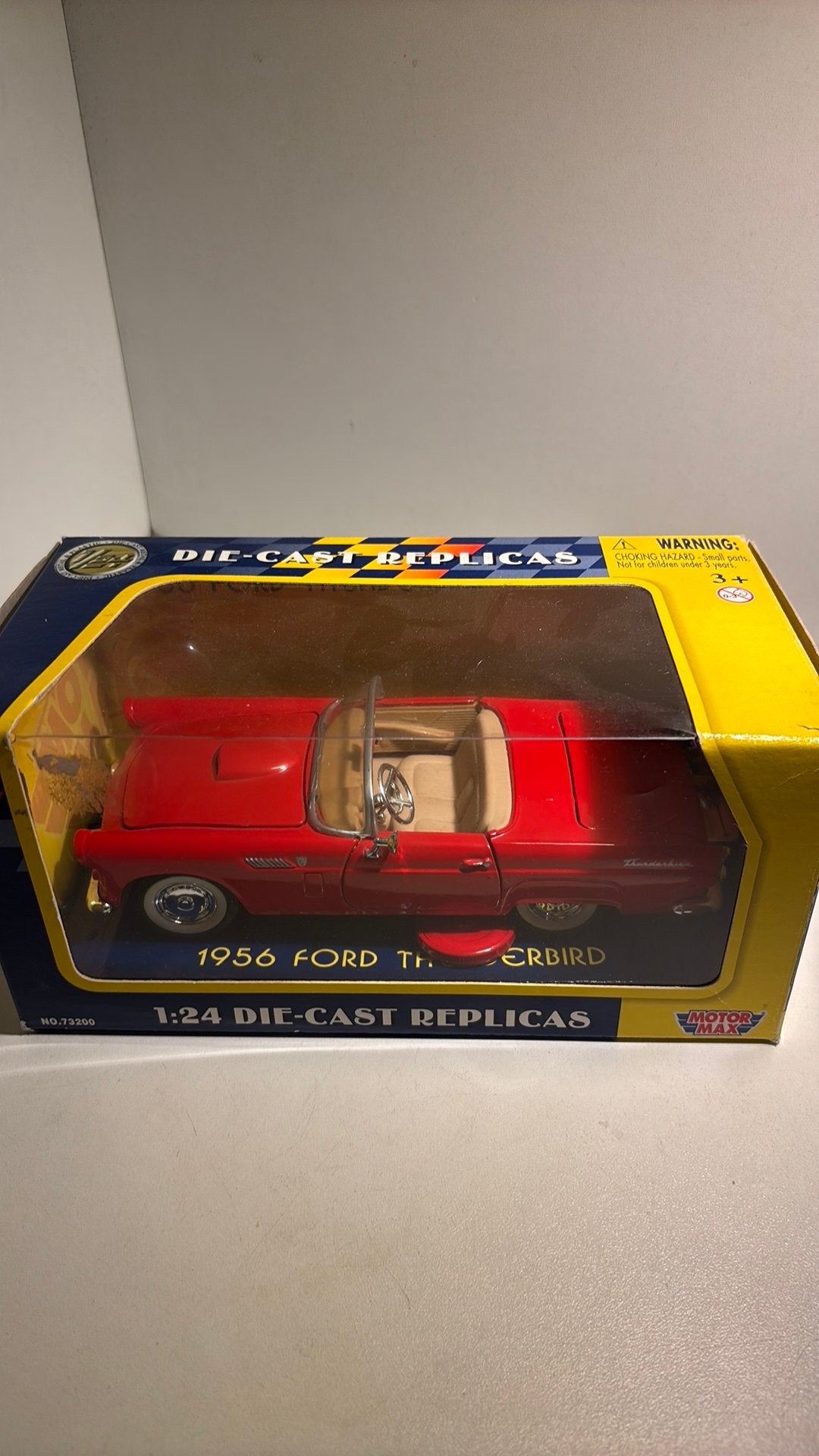 Ford thunderbrid 1956 motermax 1.24, Overige merken, Ophalen of Verzenden, A, A