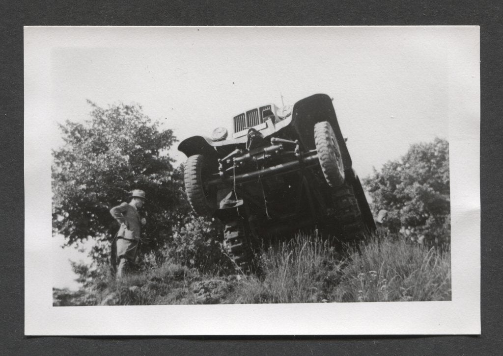 WOII foto: Halbkettenfahrzeug FAMO, Verzenden, Landmacht, Duitsland, Foto of Poster