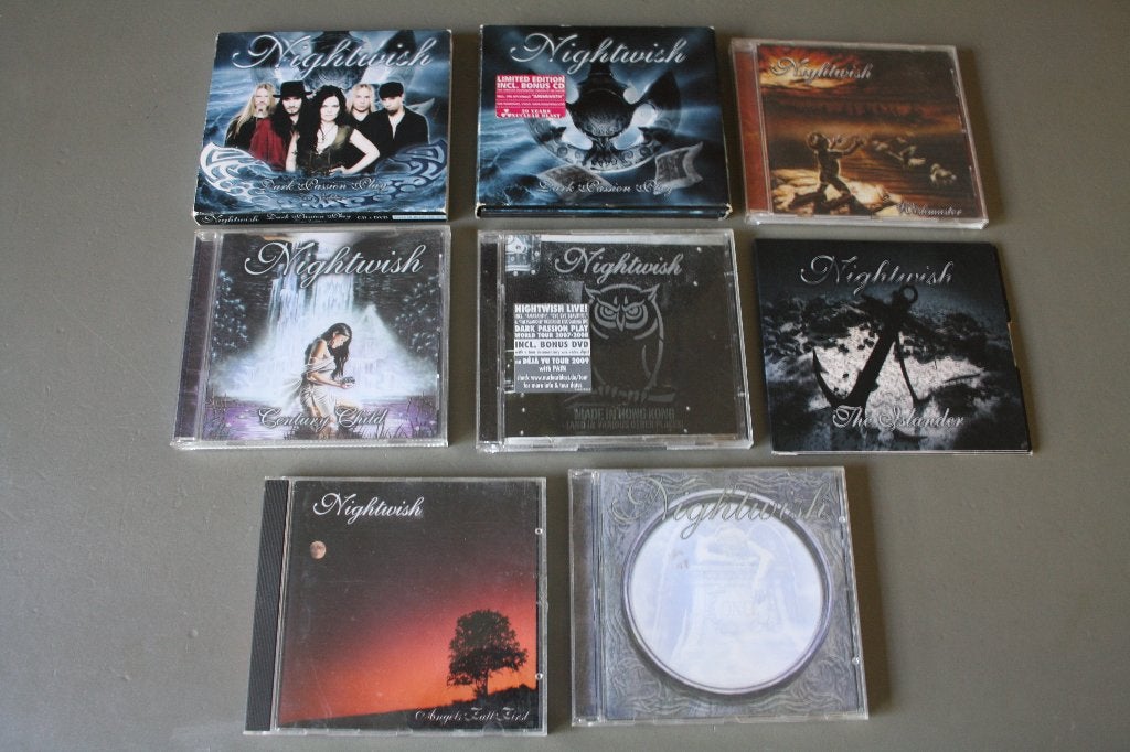 NIGHTWISH - 8 titels (Dark Passion Play Made in Hong Kong), Ophalen of Verzenden, Zo goed als nieuw, Boxset